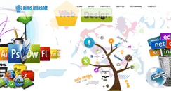 Desktop Screenshot of aimsinfosoft.com
